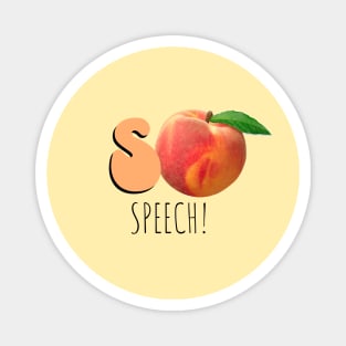 S-Peach Magnet